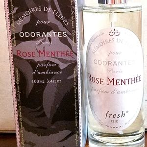 NIB Vintage Fresh Rose Menthee Room Spray 3.4 FL. Oz.